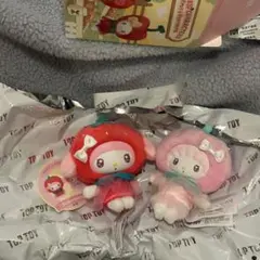 TOPTOYサンリオ　マスコット　ぬいぐるみチャーム　マイメロディ　ピアノちゃん