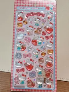 クーリア ハローキティ ボンボンドロップ シール