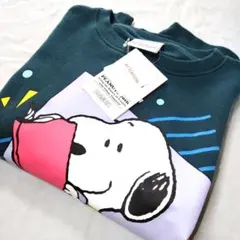 新品SNOOPYピーナッツ70周年スウェットトレーナースヌーピーPEANUTS