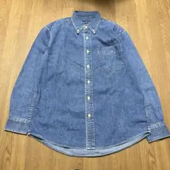 オールドユニクロ　紺タグ　Sサイズ　デニムシャツ　メンズ　ユニセックス