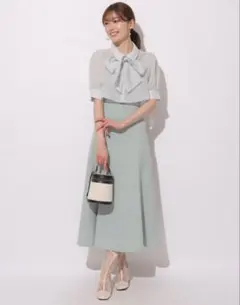 AND COUTURE アンドクチュール ワンピース ミントグリーン