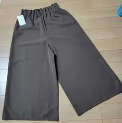 新品　ワイドパンツ　L