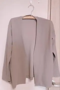 【美品】tk.TAKEO KIKUCHI 360度ストレッチノーカラージャケット