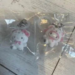 サンリオ めじるしアクセサリー ふわふわスノー キティ　マイメロ　セット