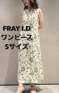 新品タグ付 IPEKERタックロングワンピ☆FRAY I.D フレイアイディー 