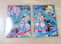 ♡ひみつのアイプリ 初音ミク コラボカード②