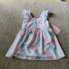 picoluna 女の子 ワンピース水着 パステルカラー　120