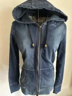 C.C.CROSS JEANS フード付きデニムジャケットのサムネイル