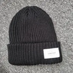 ブラックニット帽