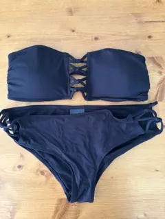 H&M セパレートビキニ 水着セットブラックのサムネイル