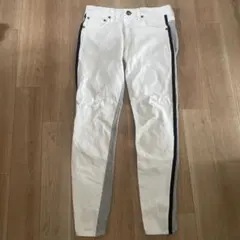 美品 ダブルスタンダードクロージング ホワイトデニム＋ペイントGジャン フリー 2025年最新】ダブルスタンダードクロージングホワイトデニムの