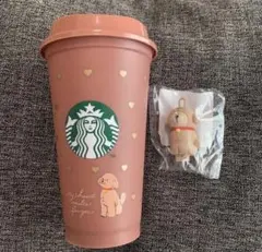 スタバ バレンタイン カラーチェンジングリユーザブルカップ473ml ベアリスタ