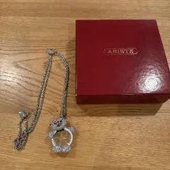 ABISTE クマ型ペンダントネックレス