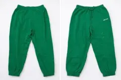 H&M グリーン スウェットパンツ