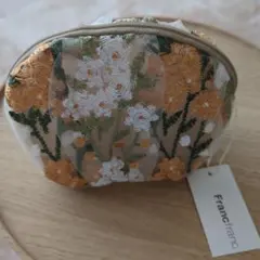 Francfranc　レースのポーチ