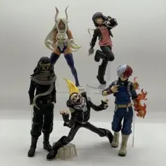 【匿名配送】僕のヒーローアカデミア 一番くじ フィギュア 5点 開封済み品