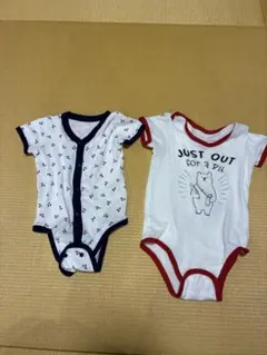 ベビー肌着 2点セット サイズ80cm
