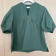 トゥモローランドBallseyボルジー　半袖ブラウス　サイズ36 パフスリーブ