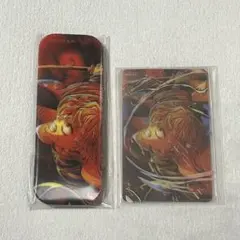 鬼滅の刃 KV WEBSHOPくじ C賞 缶バッジ D賞クリアカード 我妻善逸