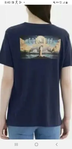 GU フィルムスタジオ　ロゴTシャツ☆コロンビアピクチャーズ　映画　コラボ