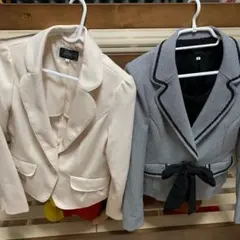 ノーカラージャケット 卒業式 入学式のサムネイル