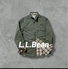 L.L.Beanワークシャツネルライナーエルエルビーンダブルフェイス