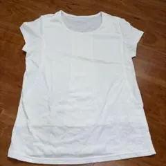 授乳用Tシャツトップス L ホワイト