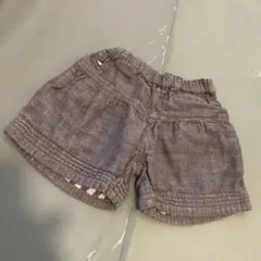 グレー ショートパンツ 90サイズ　無印良品