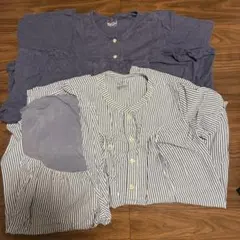 【むぅ様専用】無印良品　マタニティパジャマ　半袖　2枚セット