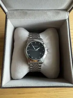 2025年最新】GUCCI 文字盤カラー：ブラック 腕時計(クォーツ)の人気