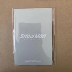 SnowMan 1st POPUP フォトカードパックA 渡辺翔太