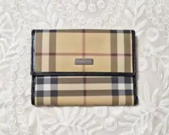 BurberryLondon 2つ折り財布 バーバリーチェック柄財布のサムネイル