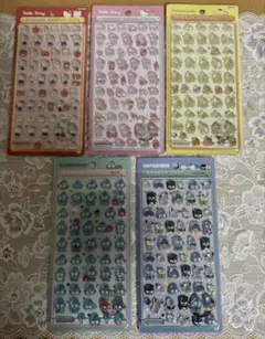 ［正規品］ボンボンドロップシール ミニサンリオ5枚セット