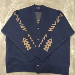 PENDLETON ジャカード Vネックカーディガン アルパカ混 - メルカリ