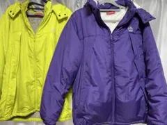 BABY DOLL ジャケット イエロー XL パープル L