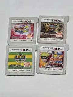 3DS　人気JUMPゲーム　4本セット