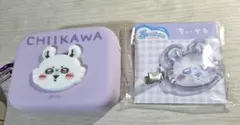 ちいかわ モモンガ ミニシリコンポーチ ぷっくりったい ヘアクリップ