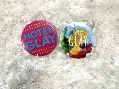GLAY HOTEL GLAY 缶バッジ 2種セットのサムネイル