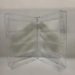 無印良品アクリルネックレス・ピアスケース・見開きタイプ