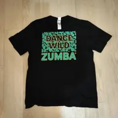 Zumba DANCE WILD ブラックTシャツ