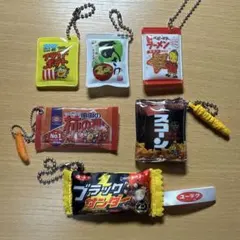 ミニチュアスナック菓子カプセルトイセット