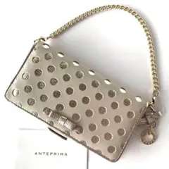 新品★ アンテプリマ スプマンテ iPhoneSE ベージュ iphoneケース