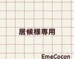 居候様 オーダービーニー 1点