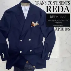 高級イタリア生地REDA × TRANS CONTINENTS ダブル　XL
