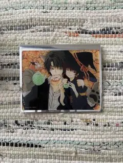 暁のヨナ　大原画展　アクリルカード　03 ヨナ　ハク　ハロウィン