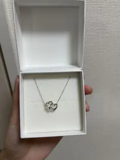 ネックレス サマンサシルヴァ サマンサ スウィングルネックレス ハート 未使用品