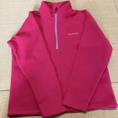 mont-bell キッズ フリースジャケット 140 ピンク