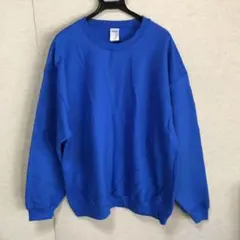 新品 GILDAN ギルダン 長袖トレーナー ロイヤルブルー 青 L