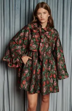 sister jane Fantasy Jacquard Mini Dress