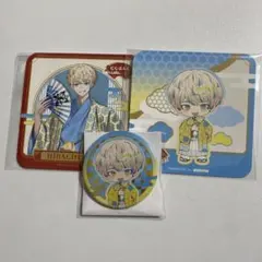 にじさんじ 緋八マナ スイパラ コラボ 特典 コースター 缶バッジ